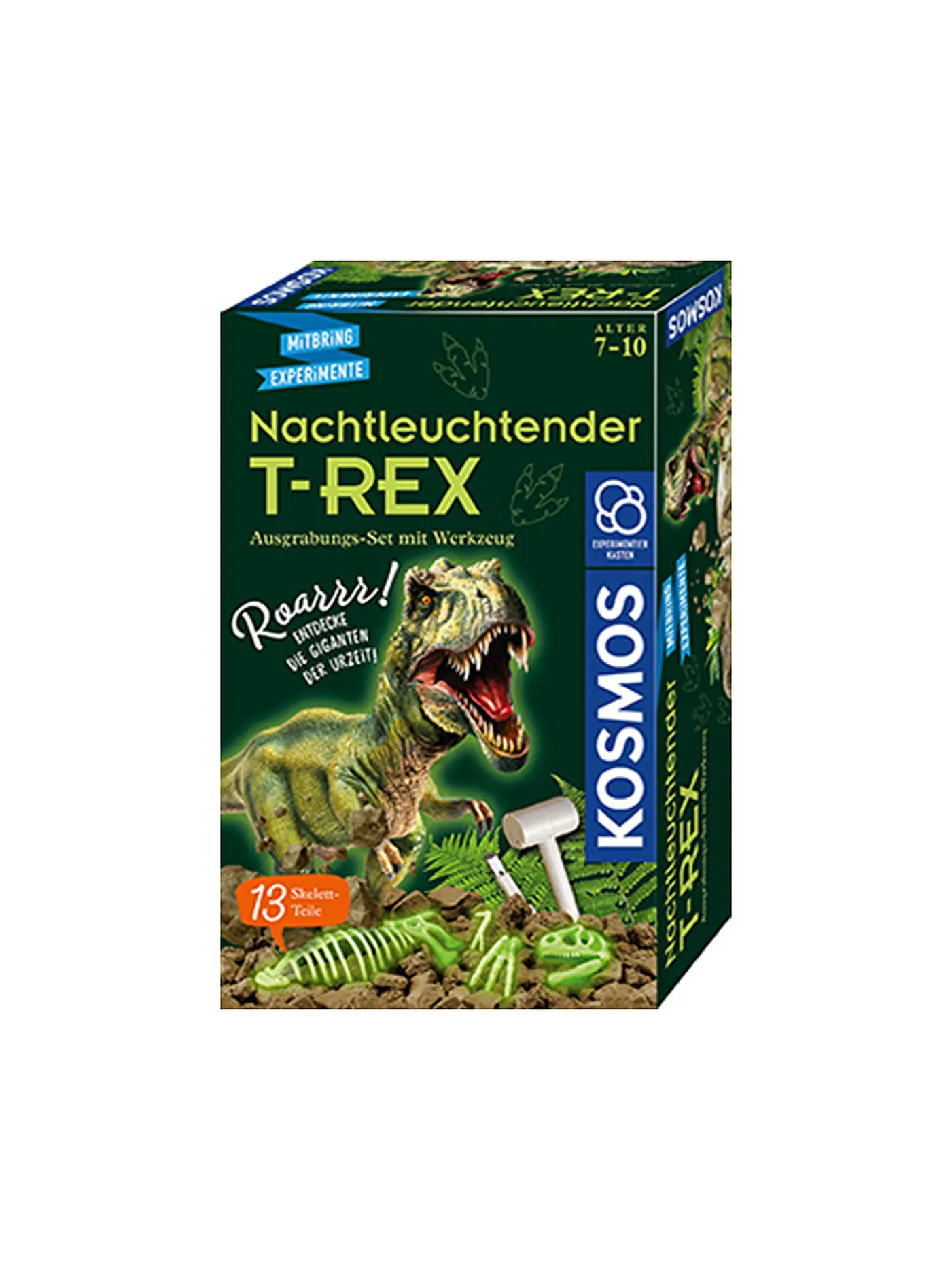 KOSMOS | T-REX nachtleuchtend - Ausgrabungs-Set | 